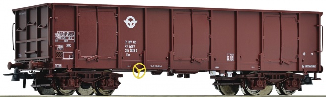Gondola car type Eaos<br /><a href='images/pictures/Roco/179679.jpg' target='_blank'>Full size image</a>